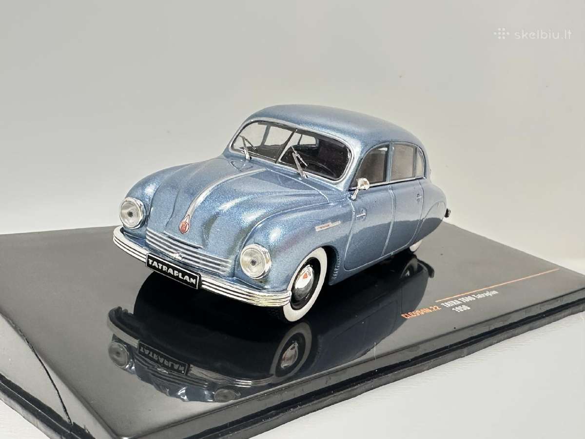 Tatra T600 Tatraplan 1950 mėlyna 1:43 IXO - nuotraukos Nr. 4