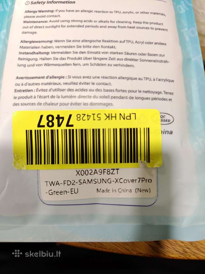 Samsung xcover7pro - nuotraukos Nr. 5