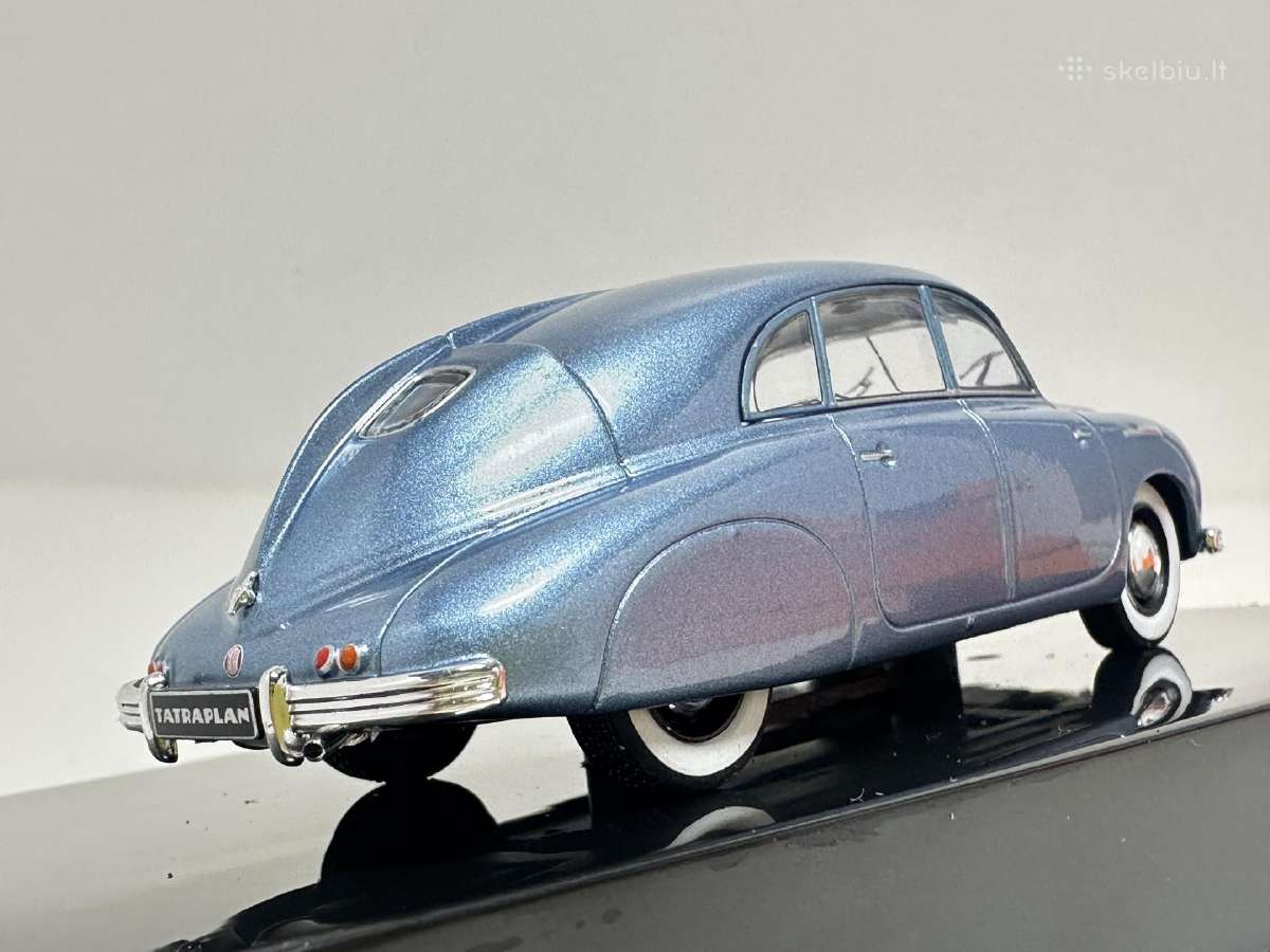 Tatra T600 Tatraplan 1950 mėlyna 1:43 IXO - nuotraukos Nr. 6