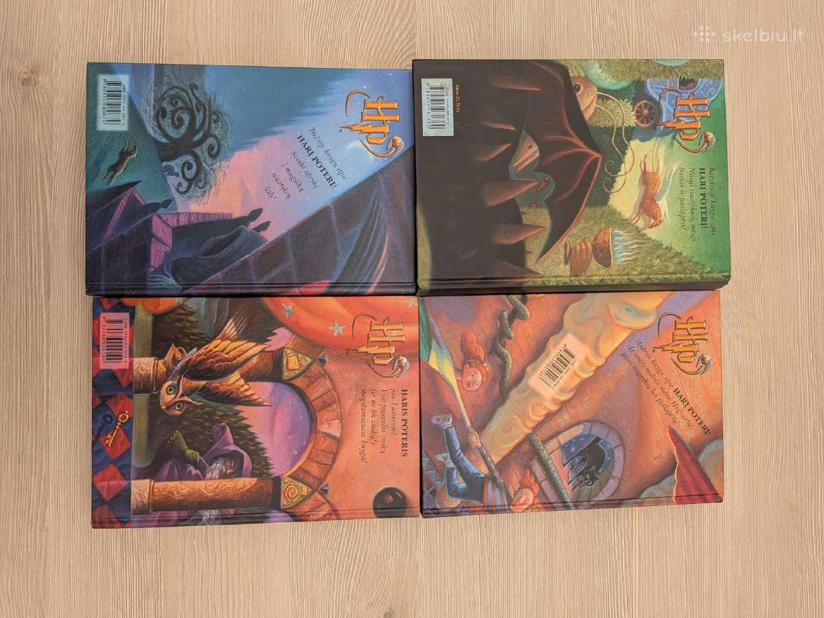 Hario Poterio 1-4 dalių rinkinys - nuotraukos Nr. 3
