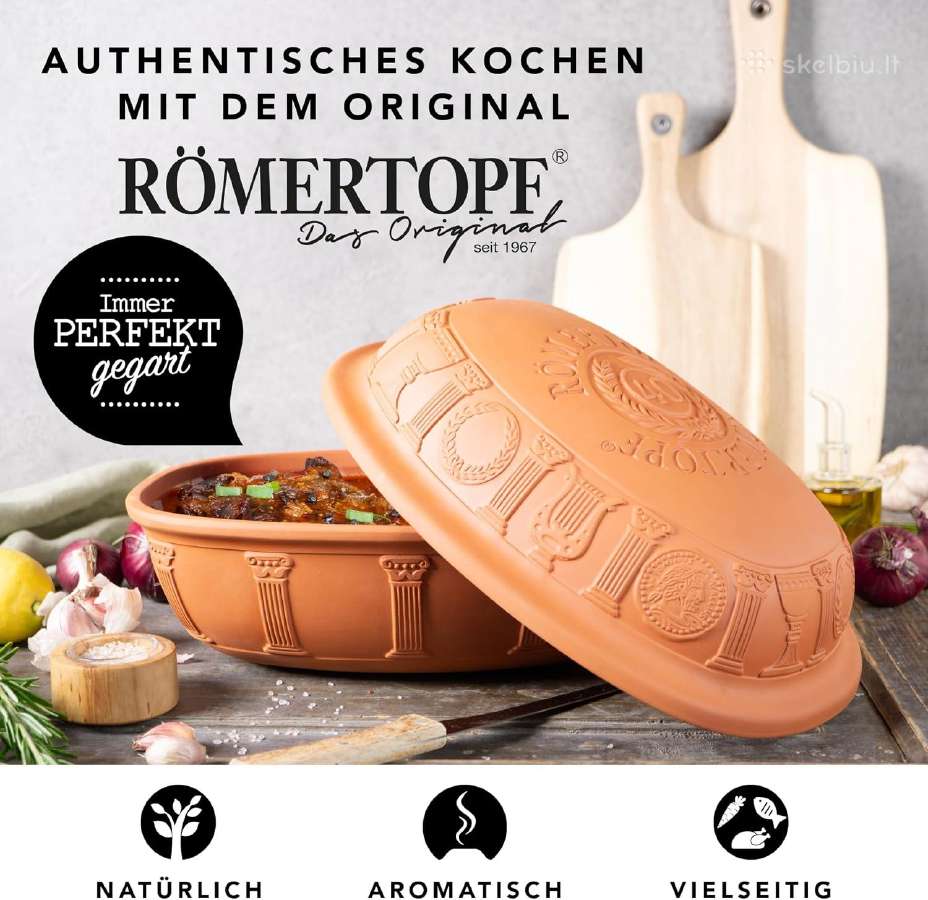Römertopf molinis kepimo indas 3,5 l - nuotraukos Nr. 3