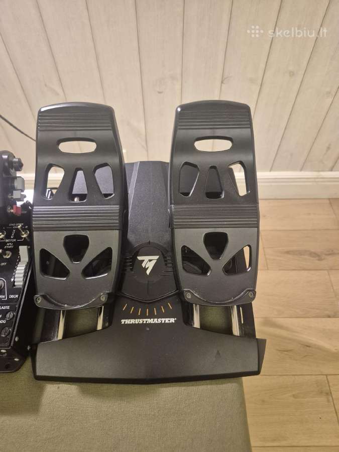 Thrustmaster Hotas Warthog + throttle + pedalai - nuotraukos Nr. 2