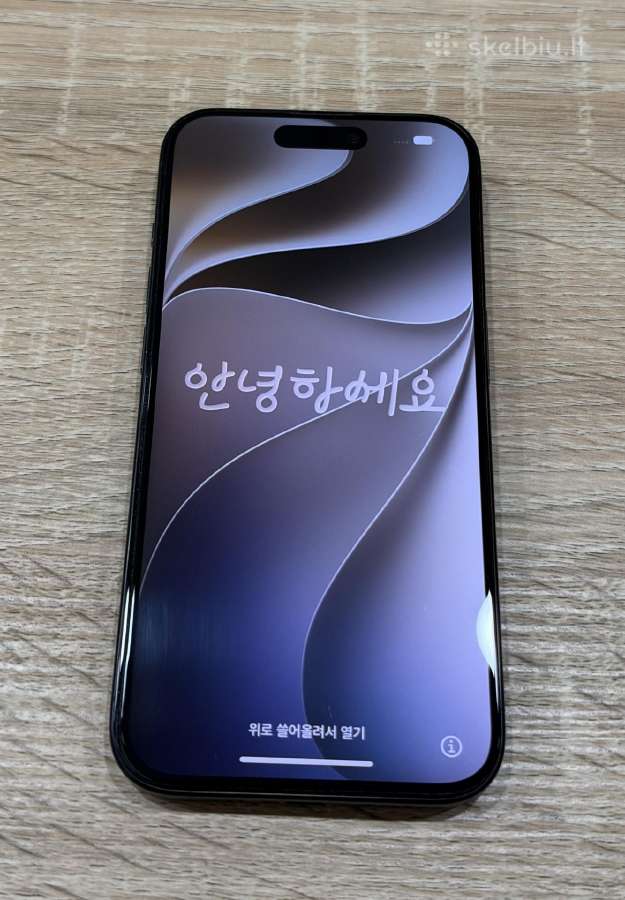 Apple iPhone 15 pro 256 GB - nuotraukos Nr. 2