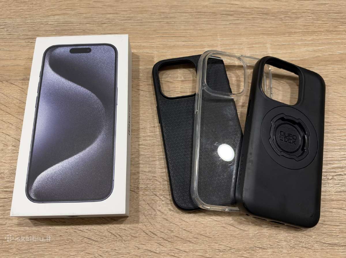 Apple iPhone 15 pro 256 GB - nuotraukos Nr. 8