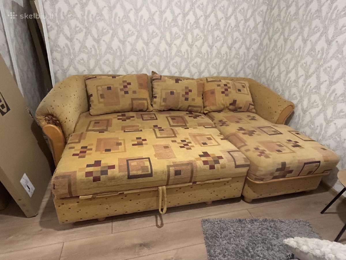Atiduodama sofa/lova - nuotraukos Nr. 3