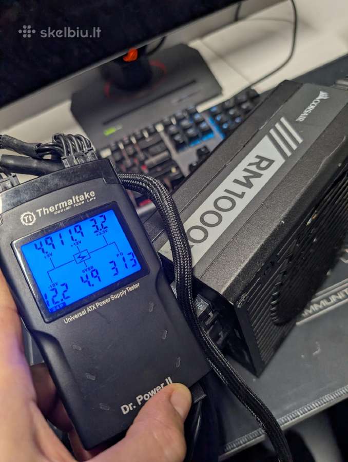 Corsair Rm1000x Gold modulinis maitinimo blokas - nuotraukos Nr. 6