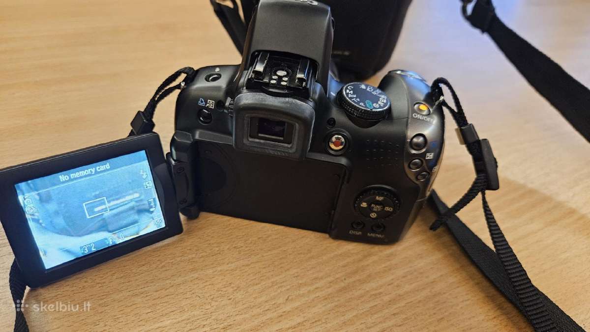 Idealios būklės Canon Powershot Sx20 Is - nuotraukos Nr. 4