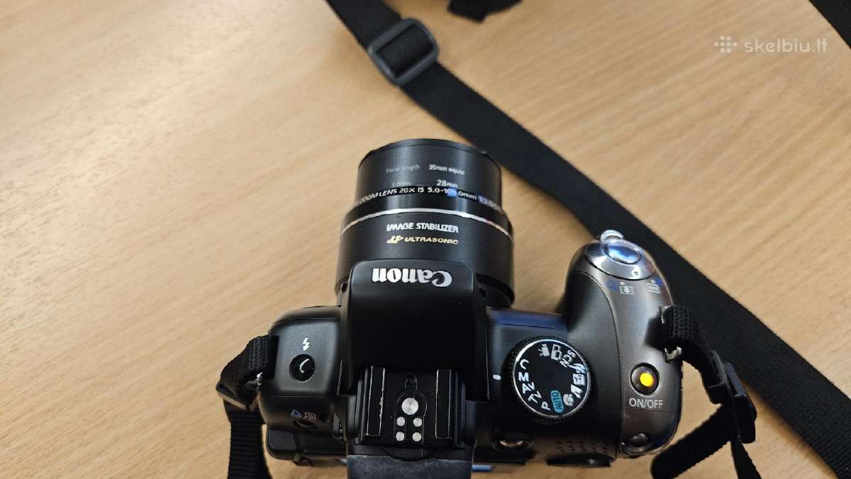 Idealios būklės Canon Powershot Sx20 Is - nuotraukos Nr. 6