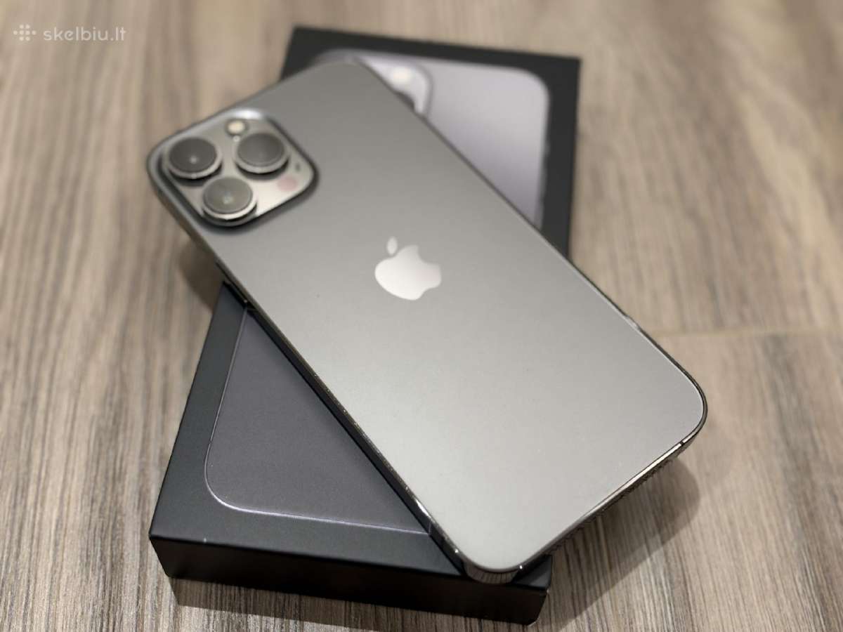 Graphite iPhone 13 Pro Max - 256gb - nuotraukos Nr. 6
