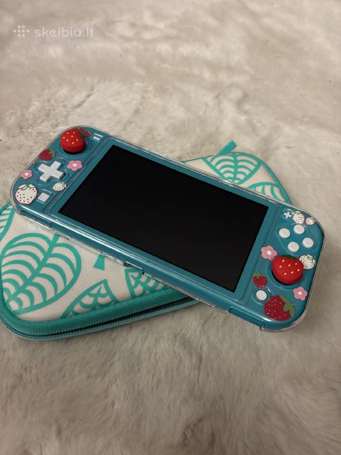 Nintendo Switch Lite (Turquoise) su priedais - nuotraukos Nr. 4