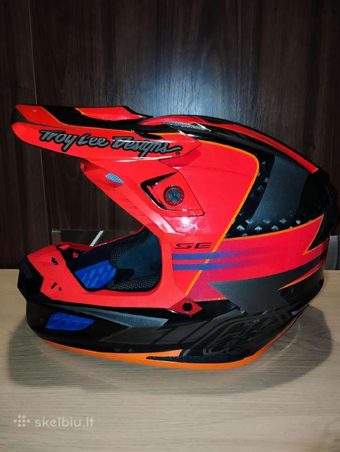Troy Lee Designs Se5 Carbon,fly Formula Cc šalmai - nuotraukos Nr. 2