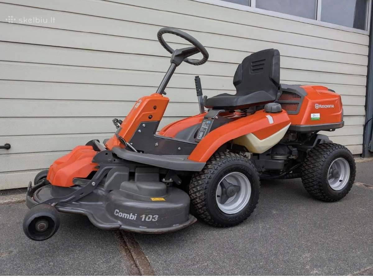 Sodo traktoriukas Husqvarna rider r214 T Awd - nuotraukos Nr. 2