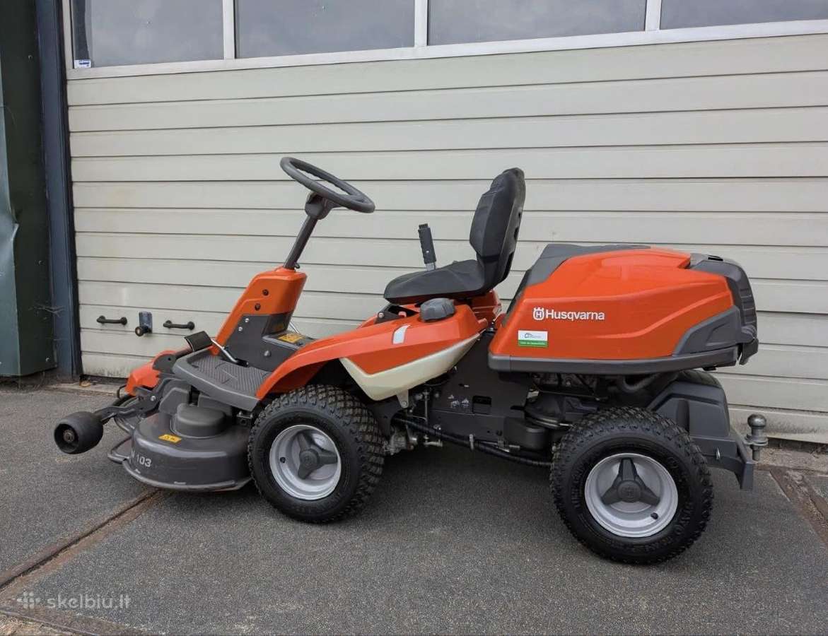 Sodo traktoriukas Husqvarna rider r214 T Awd - nuotraukos Nr. 3