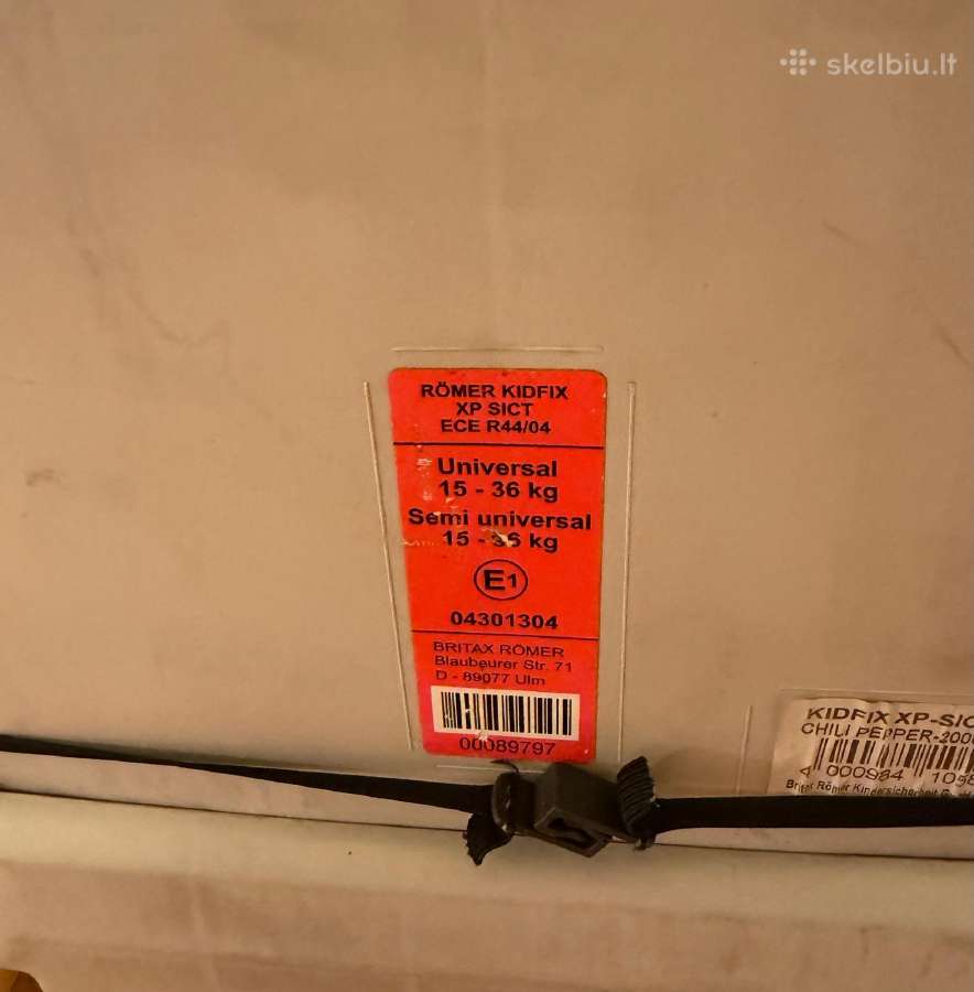 Britax Romer Iso Fix - nuotraukos Nr. 5