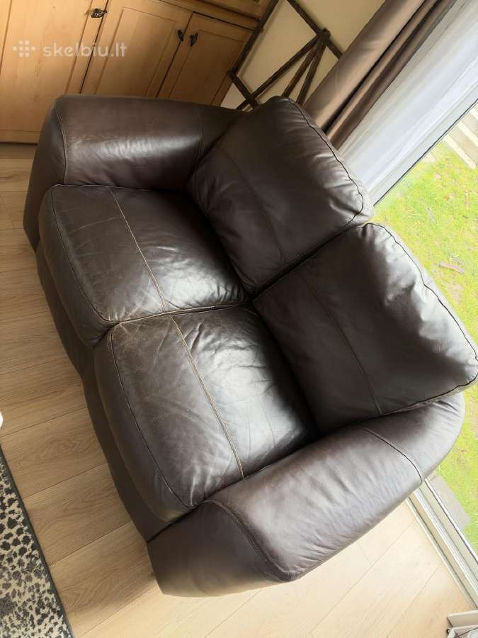 Odinė sofa - nuotraukos Nr. 2