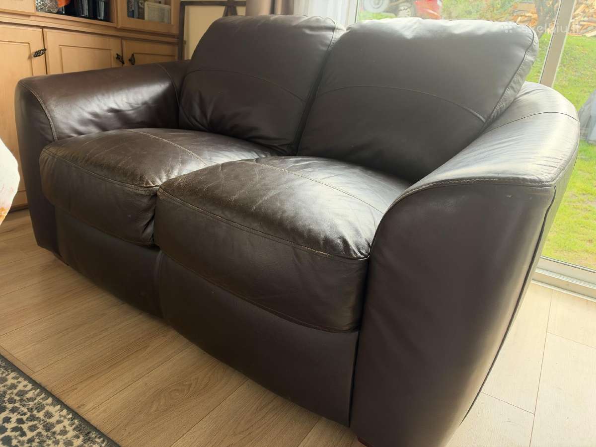 Odinė sofa - nuotraukos Nr. 6