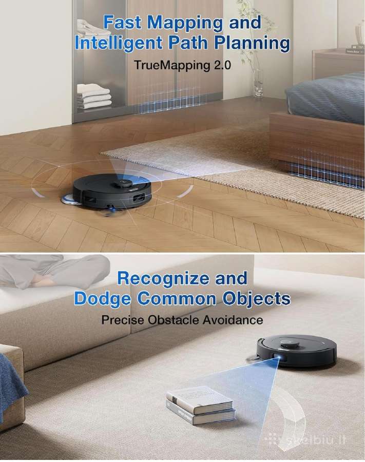 Ecovacs t30c omni dulkių siurblys robotas - nuotraukos Nr. 5