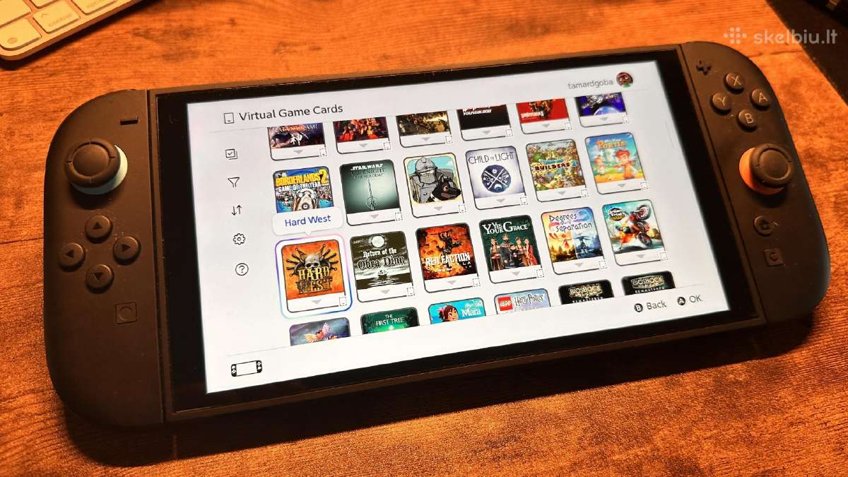 Nintendo switch 2 + Daug žaidimų. - nuotraukos Nr. 4