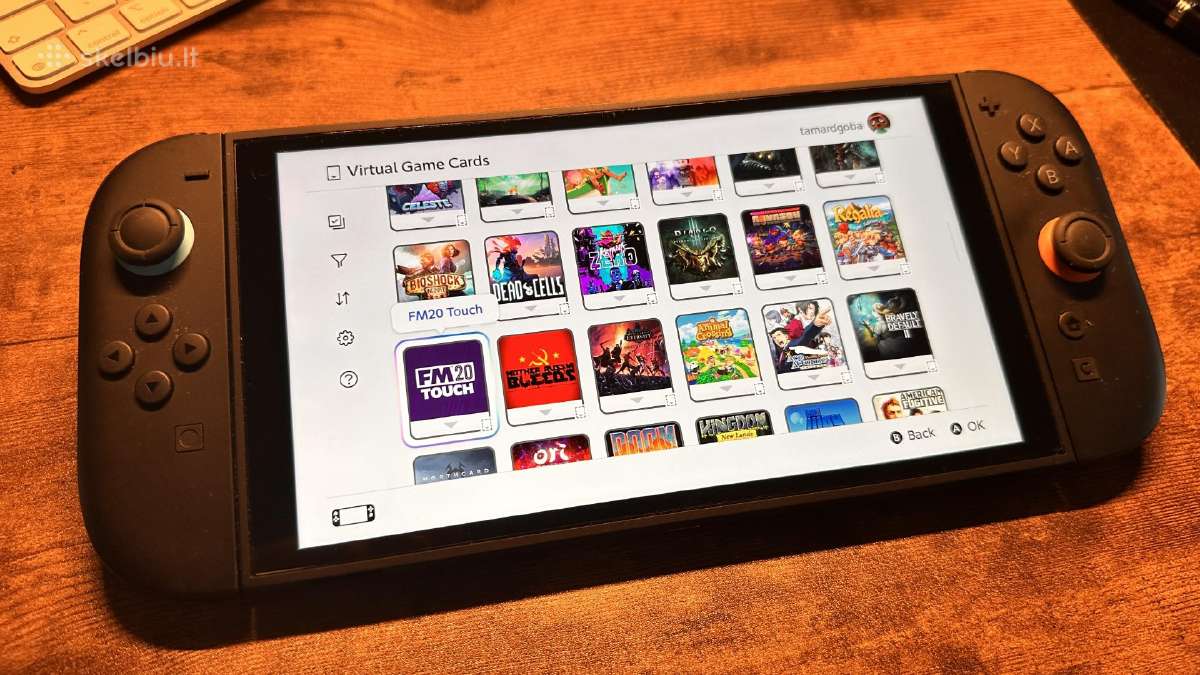 Nintendo switch 2 + Daug žaidimų. - nuotraukos Nr. 5