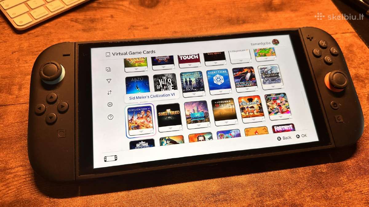 Nintendo switch 2 + Daug žaidimų. - nuotraukos Nr. 7