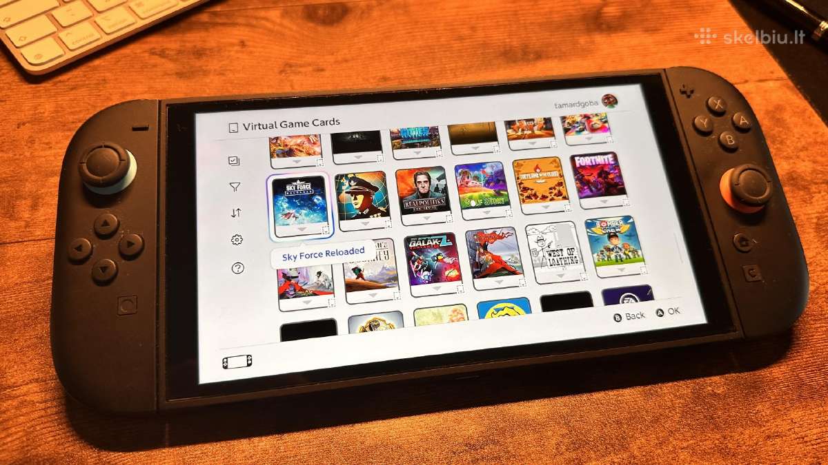 Nintendo switch 2 + Daug žaidimų. - nuotraukos Nr. 8