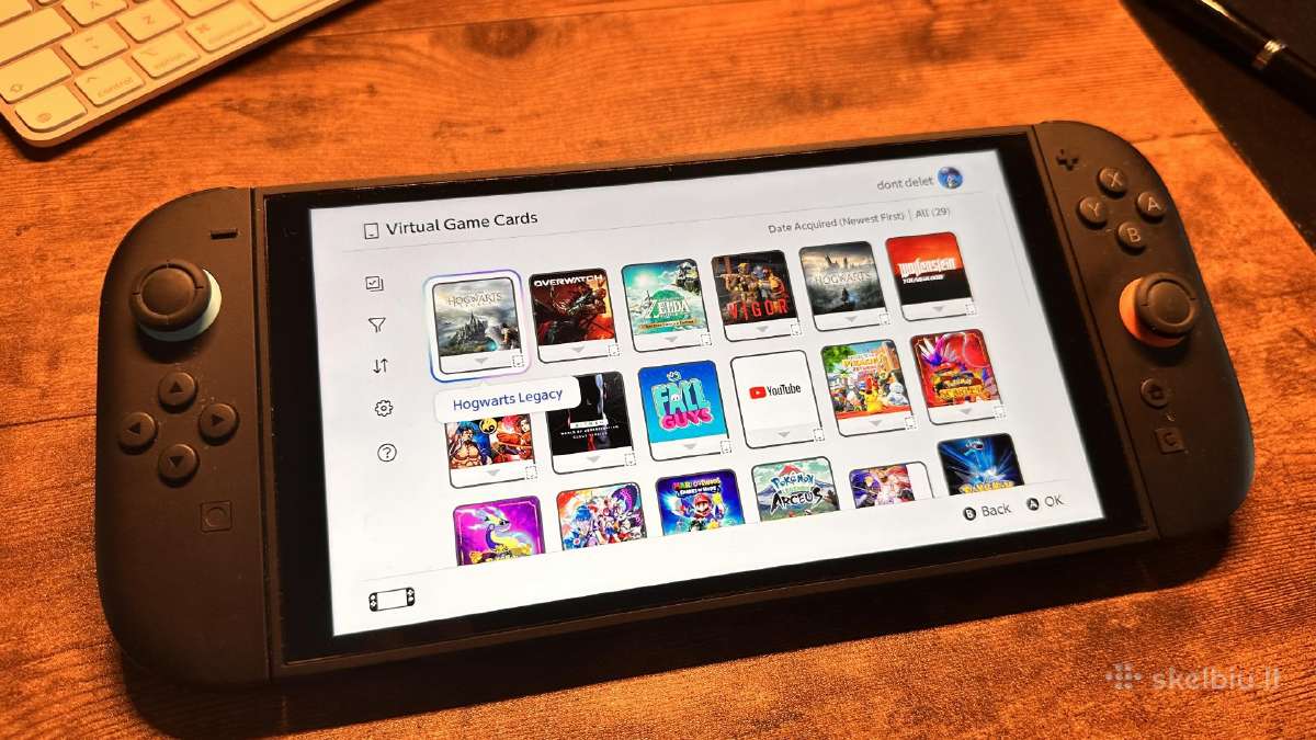 Nintendo switch 2 + Daug žaidimų. - nuotraukos Nr. 10