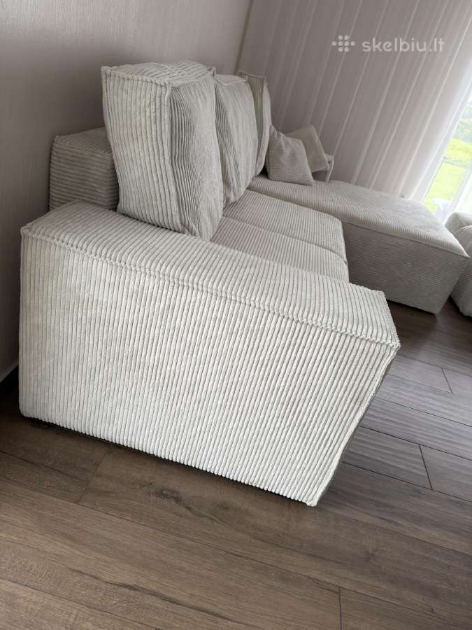 Kampinė sofa su miegama dalimi - nuotraukos Nr. 5
