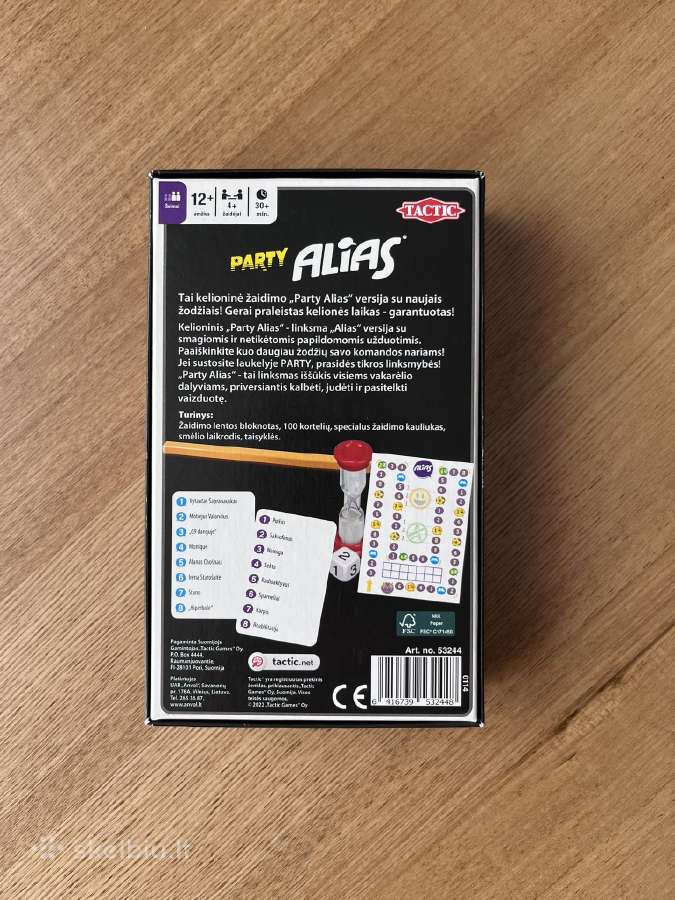 Kelioninis žaidimas Party Alias - nuotraukos Nr. 2