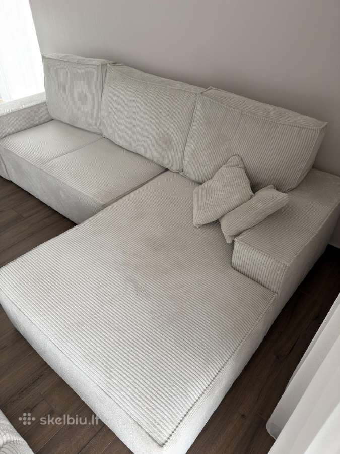 Kampinė sofa su miegama dalimi - nuotraukos Nr. 7