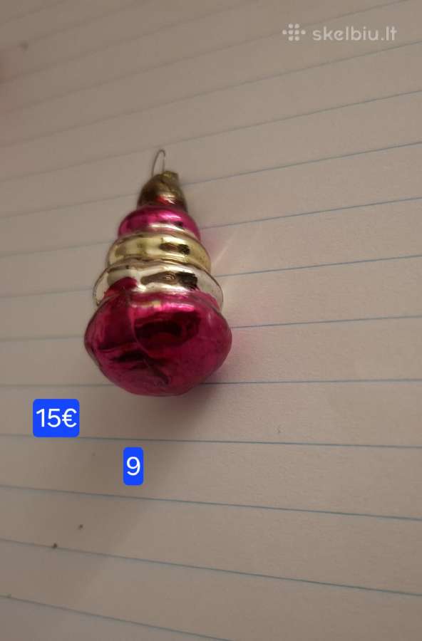 Seni TSRS mini stikliniai žaisliukai ir kt. - nuotraukos Nr. 12