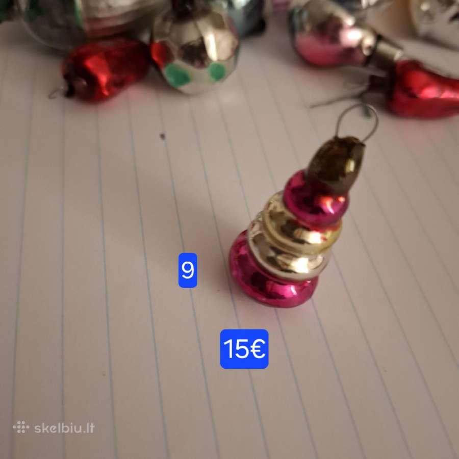 Seni TSRS mini stikliniai žaisliukai ir kt. - nuotraukos Nr. 13