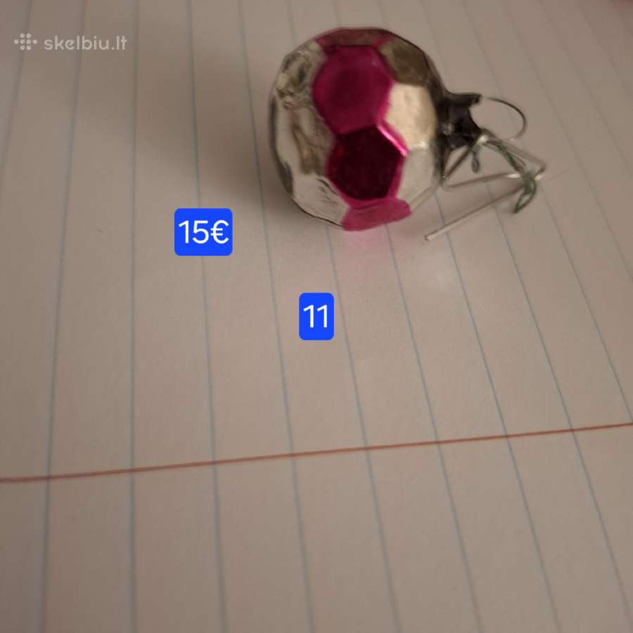 Seni TSRS mini stikliniai žaisliukai ir kt. - nuotraukos Nr. 15