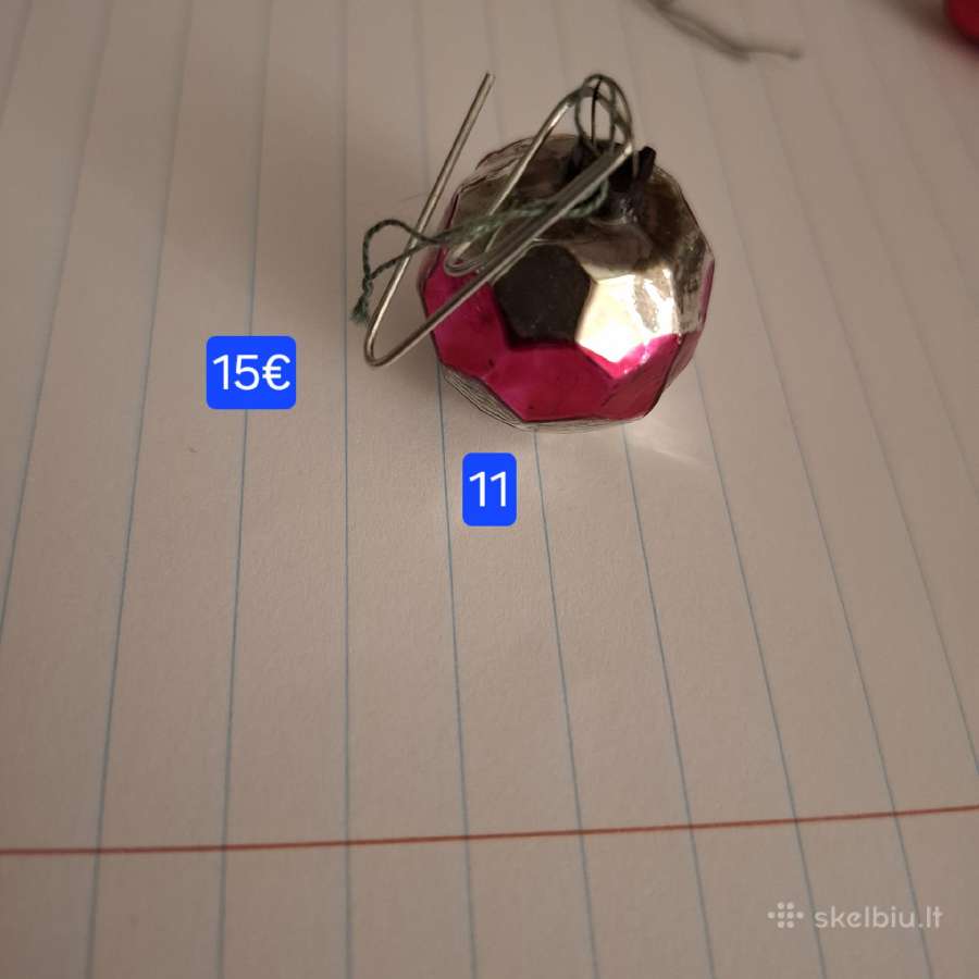 Seni TSRS mini stikliniai žaisliukai ir kt. - nuotraukos Nr. 16