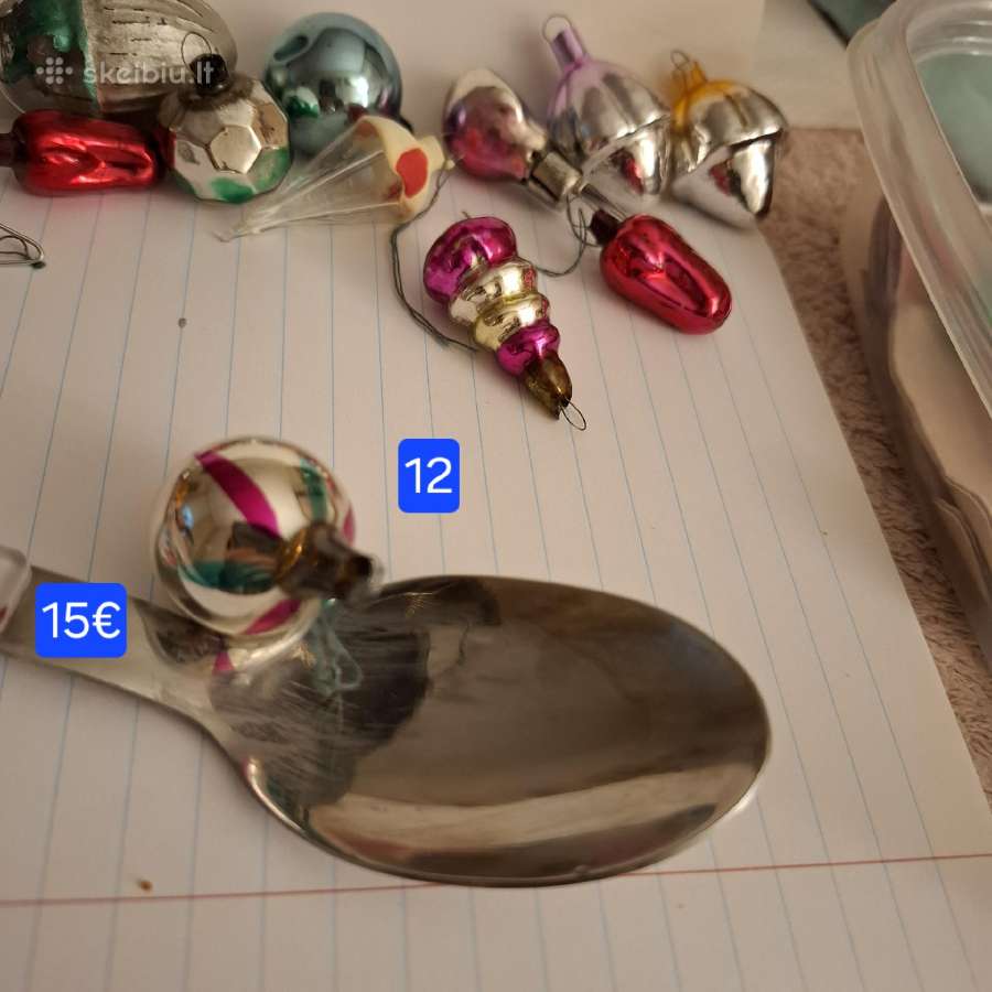 Seni TSRS mini stikliniai žaisliukai ir kt. - nuotraukos Nr. 17