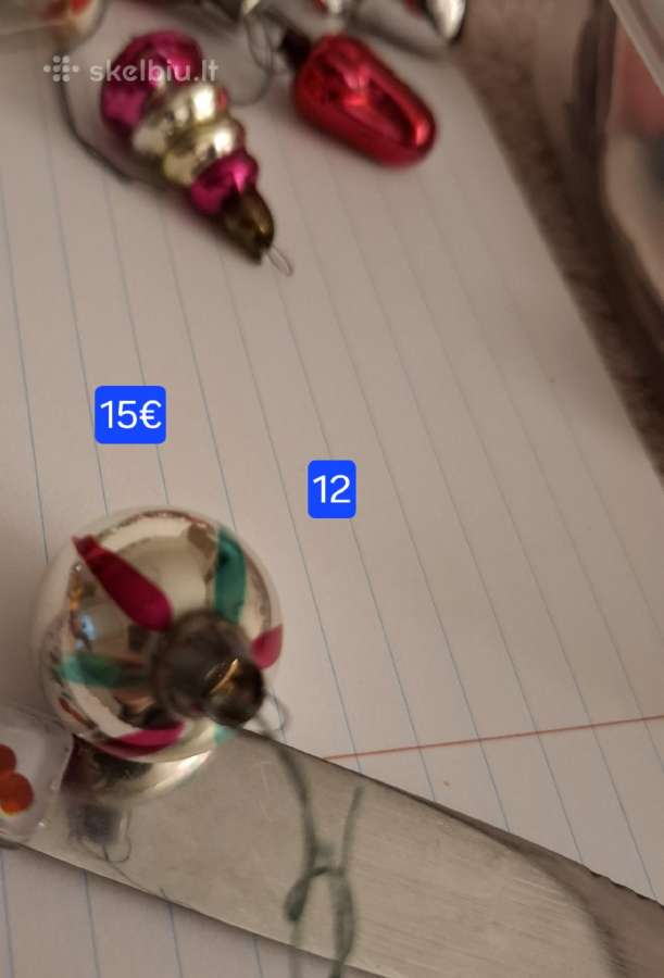 Seni TSRS mini stikliniai žaisliukai ir kt. - nuotraukos Nr. 18