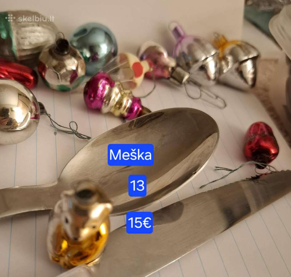 Seni TSRS mini stikliniai žaisliukai ir kt. - nuotraukos Nr. 19