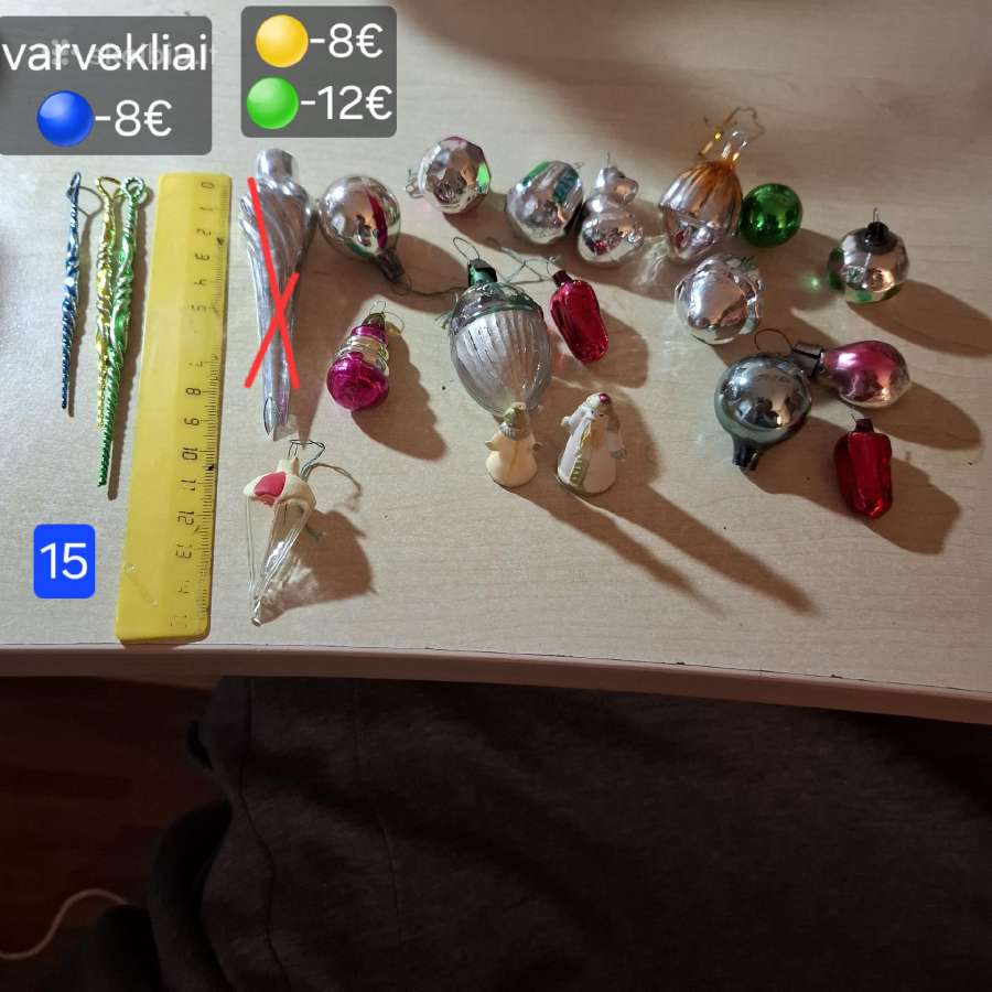 Seni TSRS mini stikliniai žaisliukai ir kt. - nuotraukos Nr. 24
