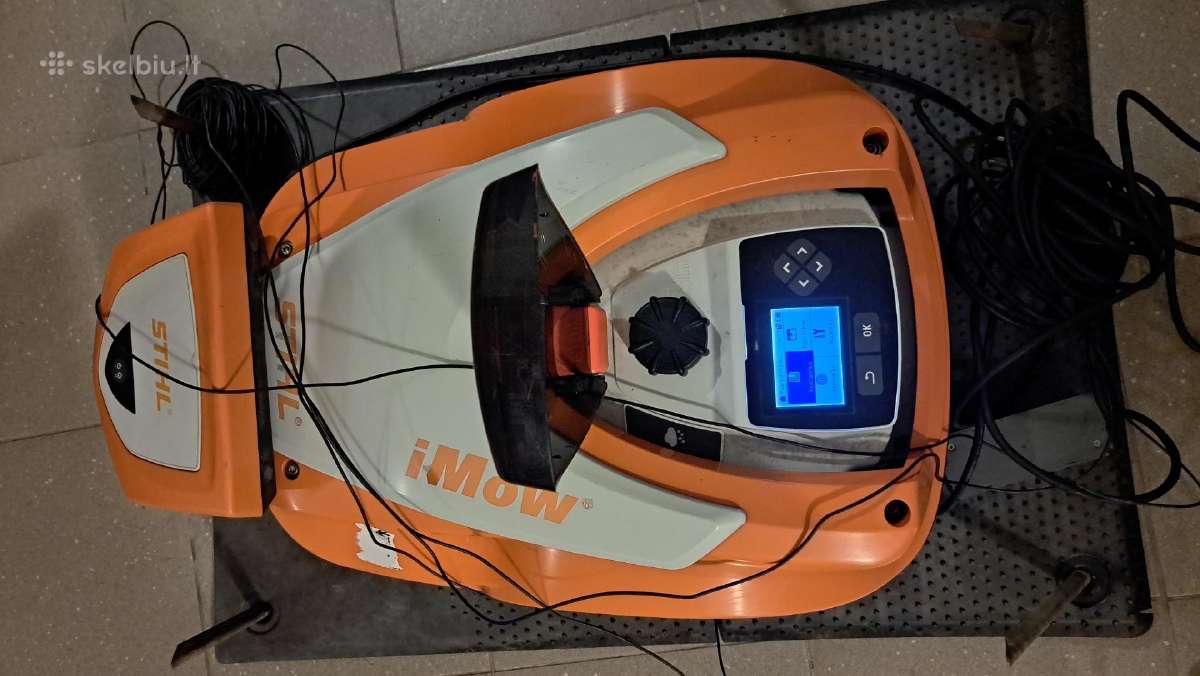 Parduodama Stihl imow Rm 422 robotinė vejapjovė - nuotraukos Nr. 4