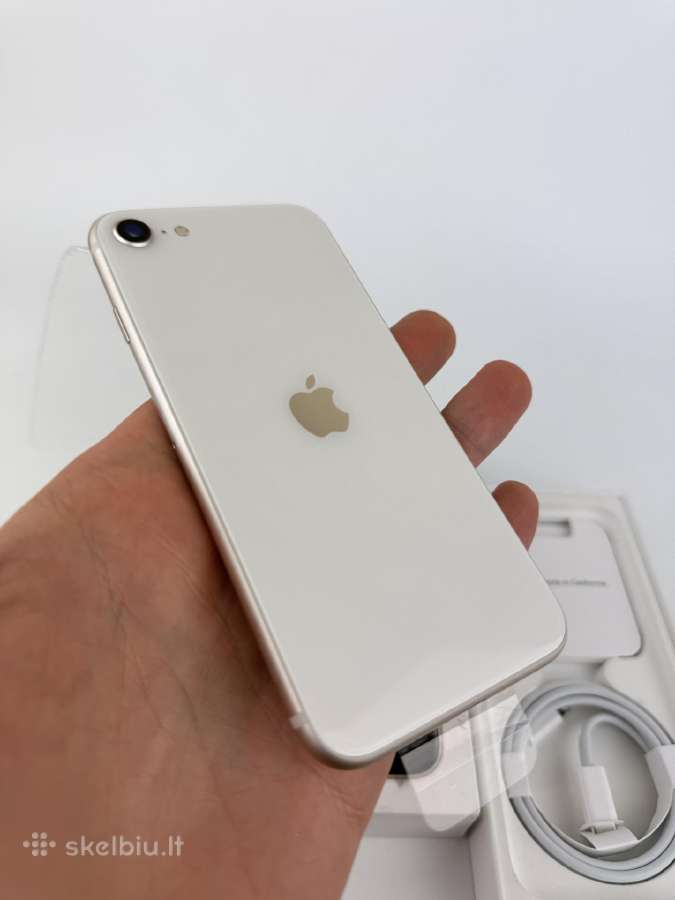Naujas iPhone Se 2022 64gb Starlight - nuotraukos Nr. 2