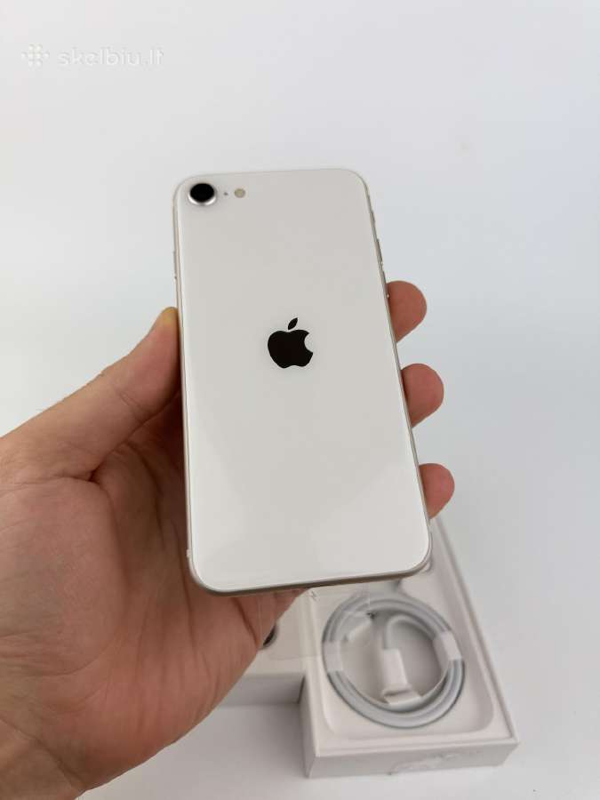 Naujas iPhone Se 2022 64gb Starlight - nuotraukos Nr. 3
