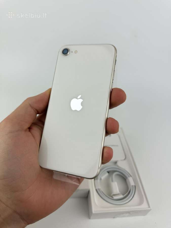 Naujas iPhone Se 2022 64gb Starlight - nuotraukos Nr. 4