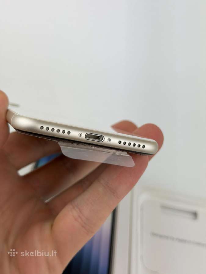 Naujas iPhone Se 2022 64gb Starlight - nuotraukos Nr. 6