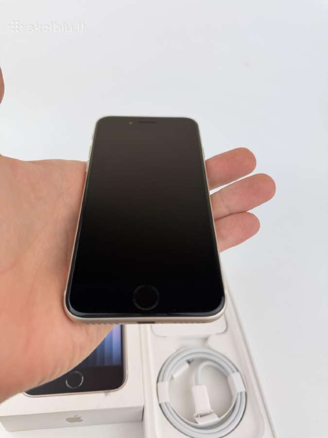 Naujas iPhone Se 2022 64gb Starlight - nuotraukos Nr. 8