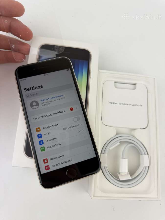 Naujas iPhone Se 2022 64gb Starlight - nuotraukos Nr. 9