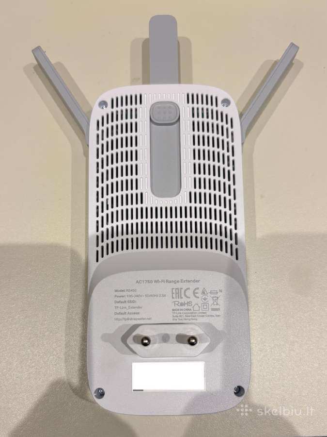 Tp-link Re450 WiFi signalo stiprintuvas - nuotraukos Nr. 2