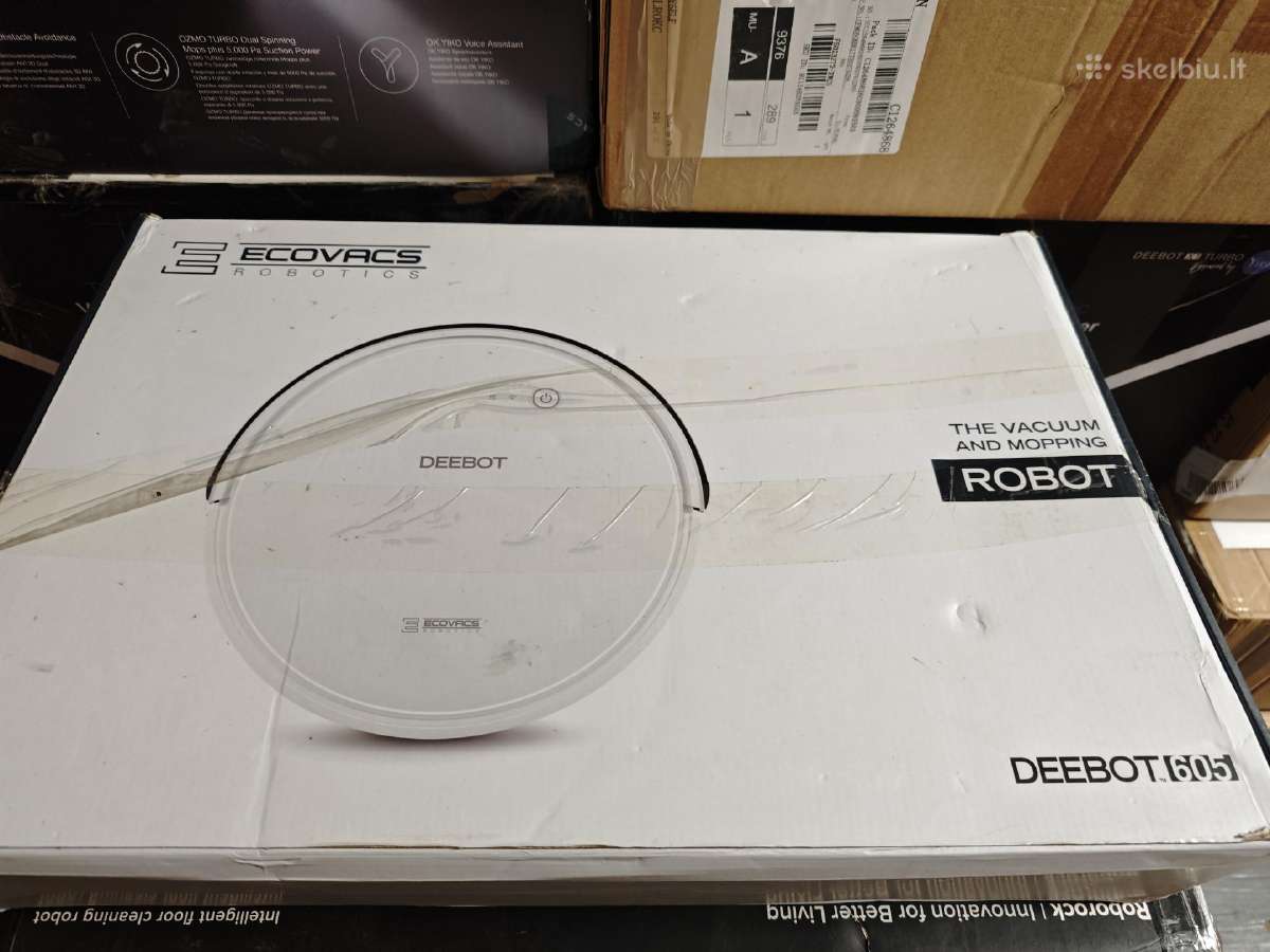 Dulkių siurblys robotas Ecovacs deebot 605 - nuotraukos Nr. 3