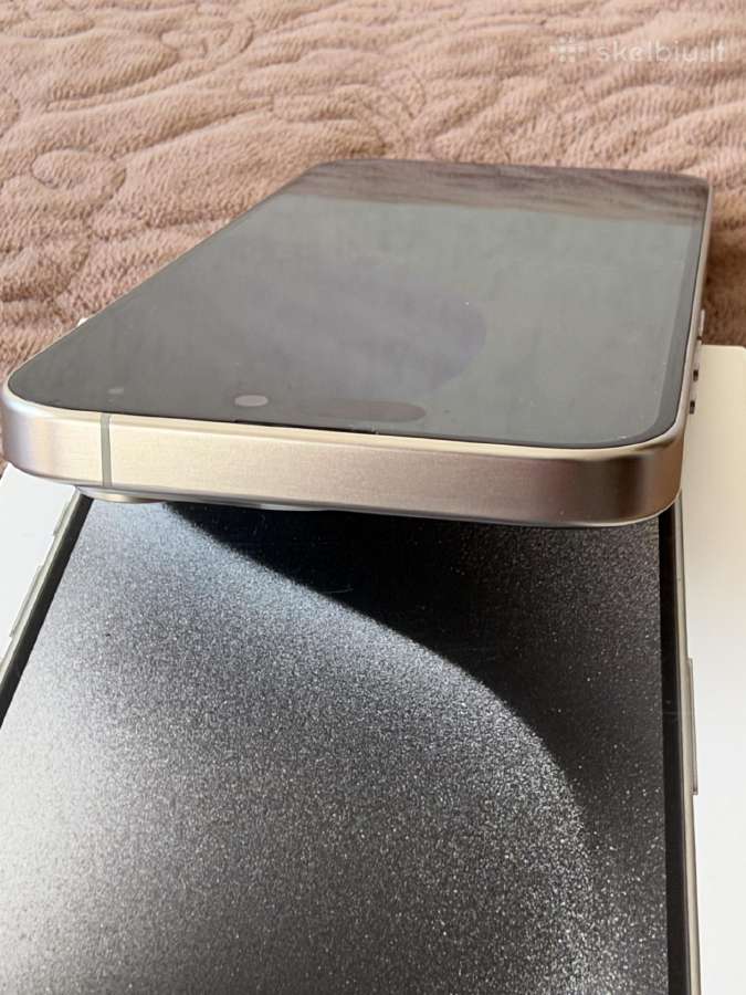 Parduodu labai geros būklės iPhone 15pro 128gb - nuotraukos Nr. 5