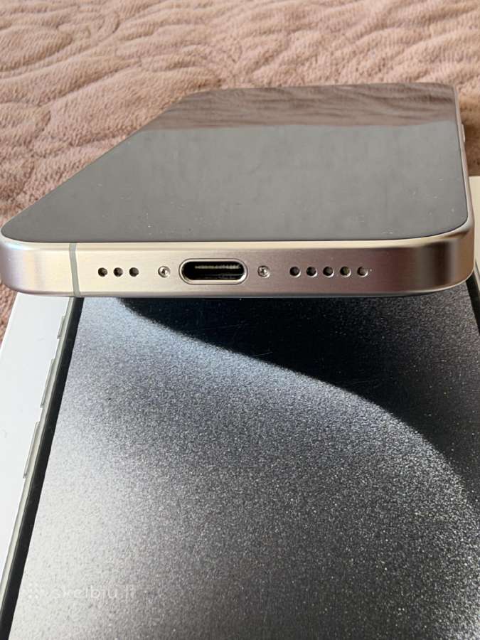 Parduodu labai geros būklės iPhone 15pro 128gb - nuotraukos Nr. 6