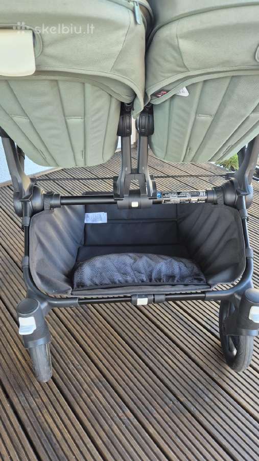 Bugaboo donkey 5 vežimėlis dvynukams pametinukams - nuotraukos Nr. 6