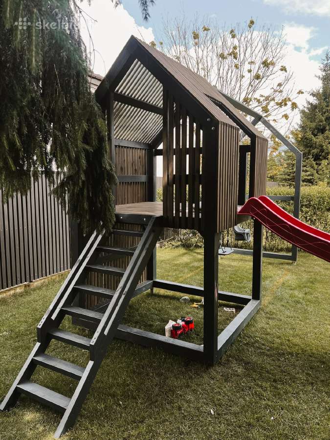 Modernaus dizaino vaikų žaidimų aikštelė - nuotraukos Nr. 28